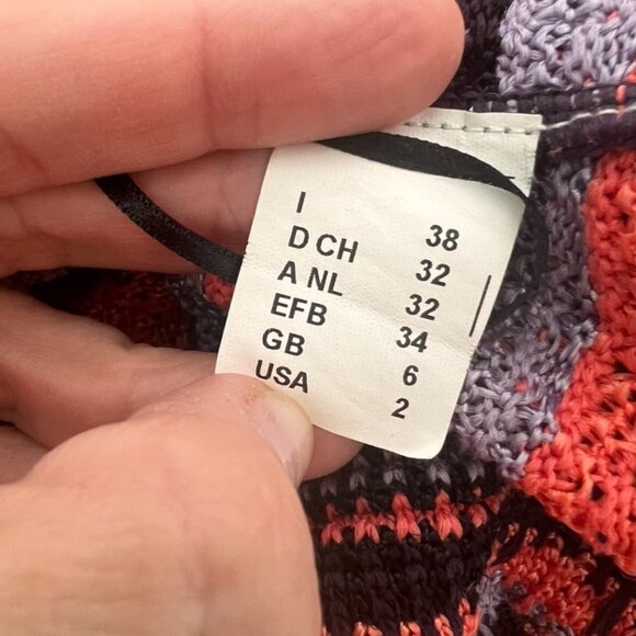 Missoni multicolor knitted tank top size 2 - Picture 6 of 6